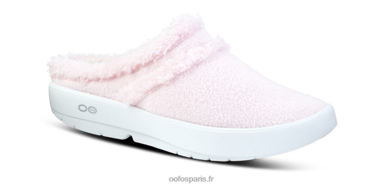rose OOFOS chaussure mule oocoozie femme 0RRFT107