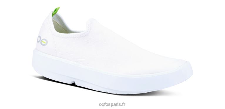 blanc OOFOS chaussure basse oomg eezee pour femme 0RRFT84