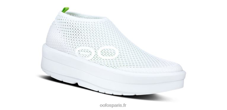 blanc OOFOS chaussure femme oomega chukka 0RRFT83