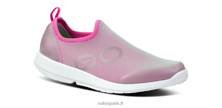 fuchsia OOFOS chaussure basse oomg sport femme 0RRFT72