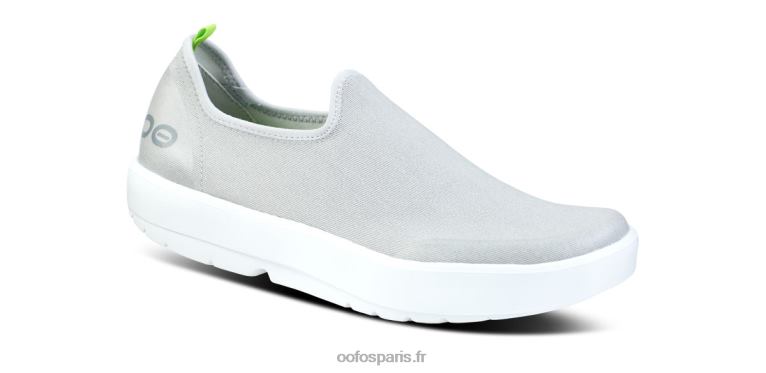 gris OOFOS chaussure basse oomg eezee pour femme 0RRFT85