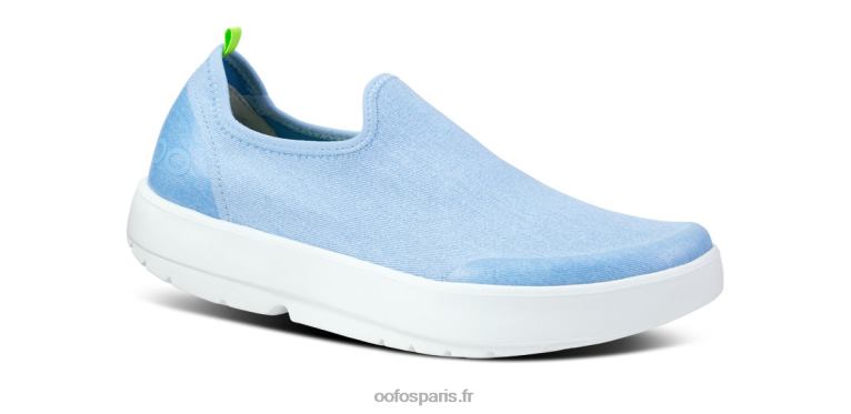 lavage bleu OOFOS chaussure basse oomg eezee pour femme 0RRFT75