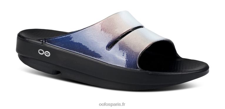 Calypso OOFOS sandale à enfiler ooahh luxe pour femmes 0RRFT33