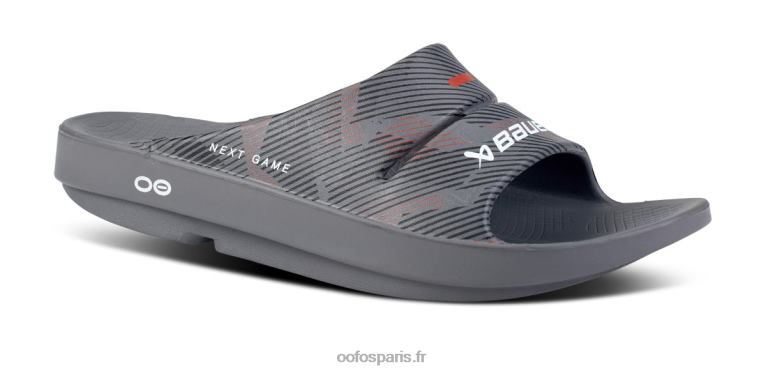 ardoise OOFOS sandale à glissière limitée ooahh pour femmes 0RRFT10