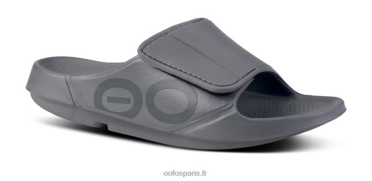 ardoise OOFOS sandale ooahh sport flex pour femmes 0RRFT52