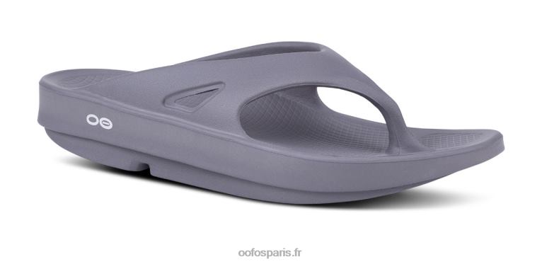 ardoise OOFOS sandale originale pour femme 0RRFT48
