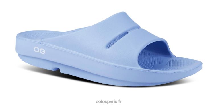 bleu neptune OOFOS sandale à glissière ooahh pour femmes 0RRFT5