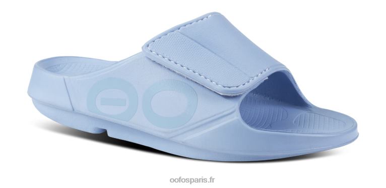 bleu neptune OOFOS sandale ooahh sport flex pour femmes 0RRFT15
