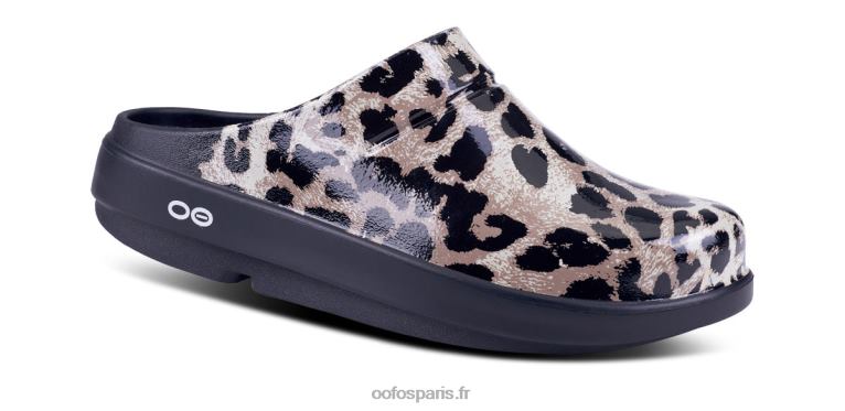 guépard OOFOS sabot femme oocloog édition limitée 0RRFT94