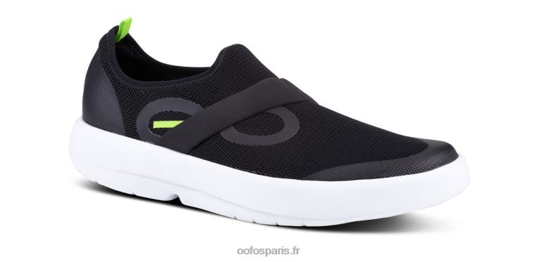blanc noir OOFOS chaussure basse oomg homme 0RRFT151