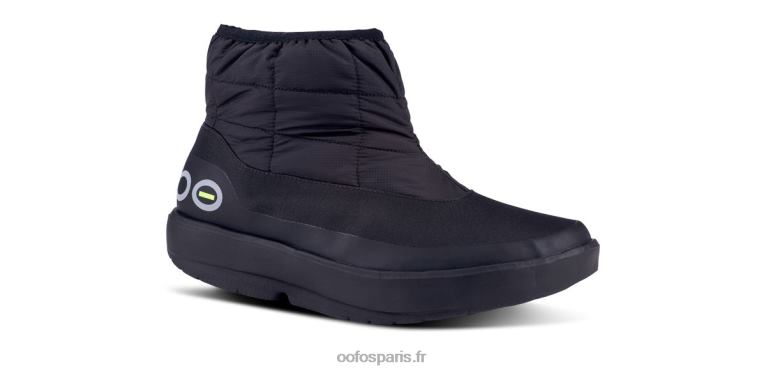 noir OOFOS botte basse oomg pour hommes 0RRFT160