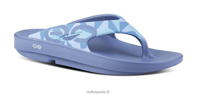 goutte d'eau fractale OOFOS sandale limitée ooriginal pour hommes 0RRFT113