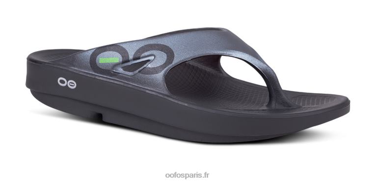 graphite OOFOS sandale de sport ooriginal pour hommes 0RRFT131